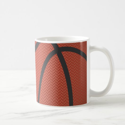 basketbal koffiemok (Rechts)