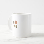 basketbal koffiemok (Voorkant links)