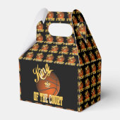 Basketbal Koning van het Hof Bedankdoosjes (Voorkant Zijde)