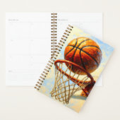 Basketbal Kunst Notitieboek - Sport Ontwerp Dagboe (Display)