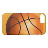 Basketbal Kunstwerk iPhone 7 Hoesje (Achterkant (Horizontaal))