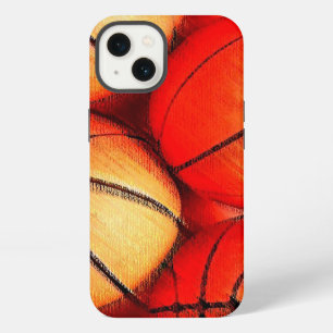 Basketbal Kunstwerk iPhone 13 Hoesje