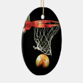 Basketbal Kunstwerk Ornament (Rechts)