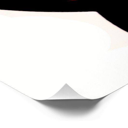 Basketbal Kunstwerk Perfect Art Poster (Hoek)