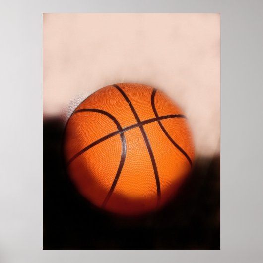 Basketbal Kunstwerk Poster (Voorkant)