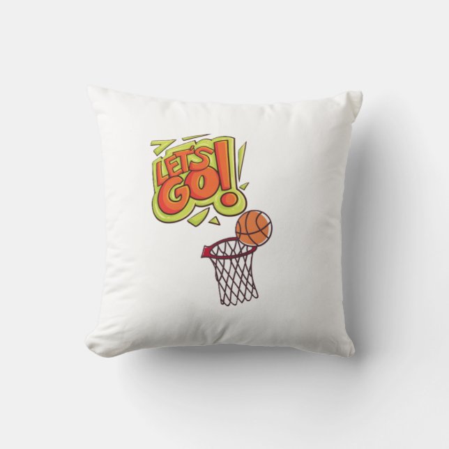 Basketbal  kussen (Voorkant)