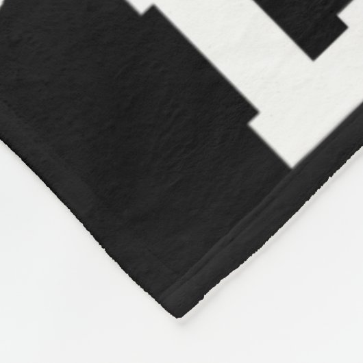 Basketbal Lala Fun Basketbal Hart Oma La La Fleece Deken (Hoek)