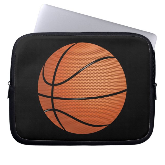 Basketbal Laptop Sleeve (Voorkant)