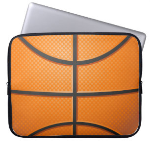 basketbal laptop sleeve