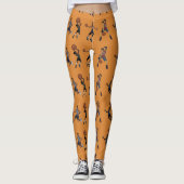 basketbal leggings (Voorkant)