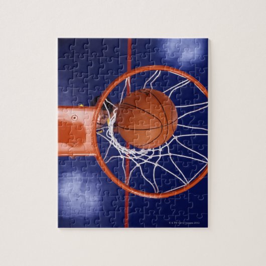 basketbal legpuzzel (Verticaal)