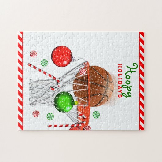 basketbal legpuzzel (Horizontaal)