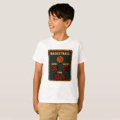 Basketbal leuk shirt 6-7 (Voorkant volledig)