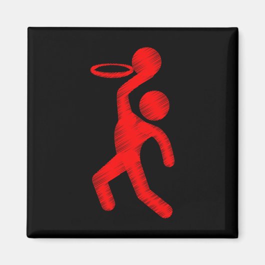 Basketbal Leven van een Baller Magneet (Voorkant)