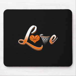 Basketbal Liefde Shirt Muismat