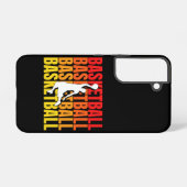 Basketbal Liefhebber Atleet Samsung Hoge Kwaliteit Galaxy Hoesje (Achterkant horizontaal)