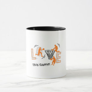 Basketbal liefhebber mok