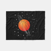 Basketbal Liefhebbers Basketbal Speler Fun Basketb Fleece Deken (Voorkant (Horizontaal))