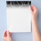 Basketbal lijnen flyer (Hand)