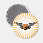 basketbal magneet (Voorkant / Achterkant)