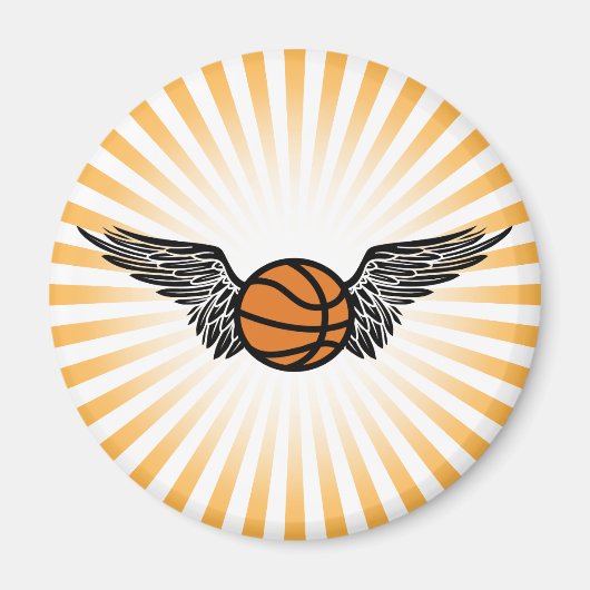 basketbal magneet (Voorkant)
