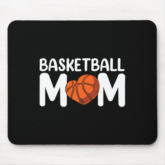 Basketbal Mam Coach Speler Match Team Moeder Mama Muismat (Voorkant)