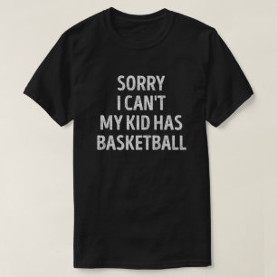 Basketbal Mam Papa Grappig Basketbal Ouder T-shirt