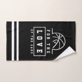 basketbal mam speler team handdoek (Handdoek)