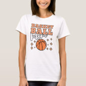Basketbal Mam-Sport-Grappig T-shirt (Voorkant)