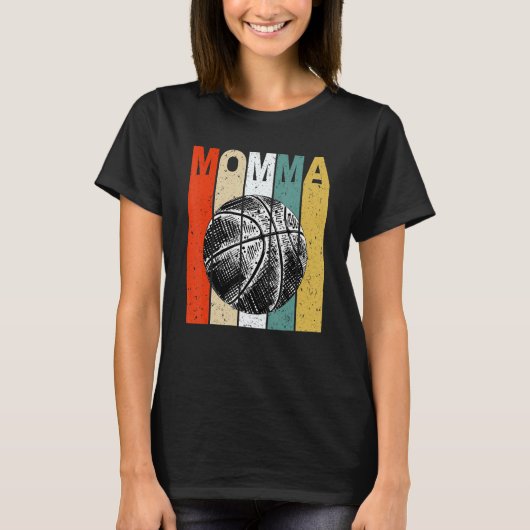 Basketbal mama  cadeau t-shirt (Voorkant)