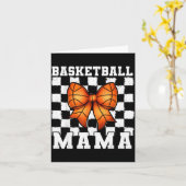 Basketbal Mama Coquette Strik Dag Funny Srts L Kaart (Gele Bloem)