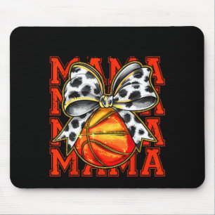 Basketbal Mama Coquette Strik Illustratie Muismat