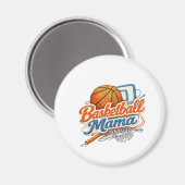 Basketbal Mama Magneet (Voorkant / Achterkant)