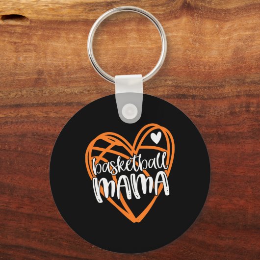 Basketbal MAMA Sleutelhanger (Voorkant)