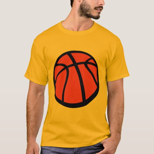 basketbal mannen 2804 t-shirt (Voorkant)