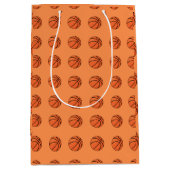 Basketbal Medium Cadeauzakje (Voorkant)