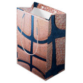 Basketbal Medium Cadeauzakje (Achterkant Gekanteld)