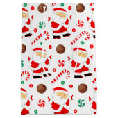 Basketbal Medium Gift Bag Cadeauzakje (Achterkant)