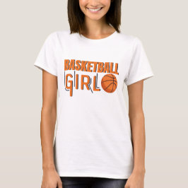 Basketbal Meisje Als een normaal meisje, maar cool T-shirt