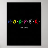 Basketbal Meisje - Ik weet dat ik speel als een me Poster (Voorkant)