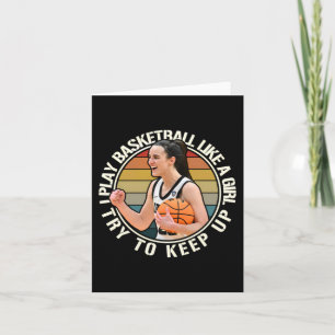 Basketbal Meisje  Kaart