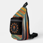 "Basketbal Meisje" Moderne Print Kleine Sling Bag (Rechterhoek)