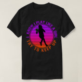  basketbal meisje t-shirt (Design voorkant)