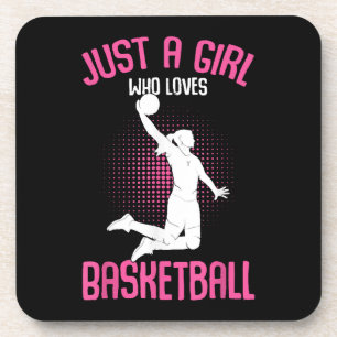 Basketbal Meisje Vrouwen Bier Onderzetter