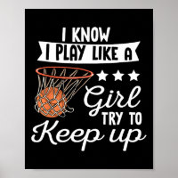 Basketbal meisjes - Ik weet dat ik speel als een m