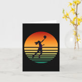 Basketbal Meisjes Kaart (Gele Bloem)