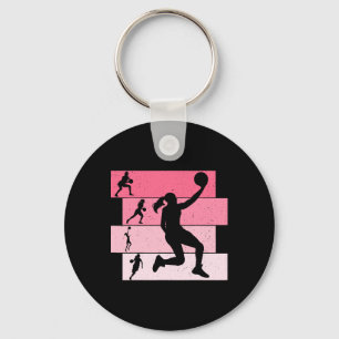 Basketbal Meisjes Vrouwen Kinder Sleutelhanger
