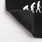 Basketbal - Menselijke evolutie Darwin Muismat (Hoek)