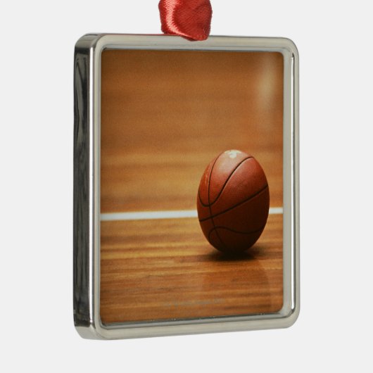 Basketbal Metalen Ornament (Rechts)