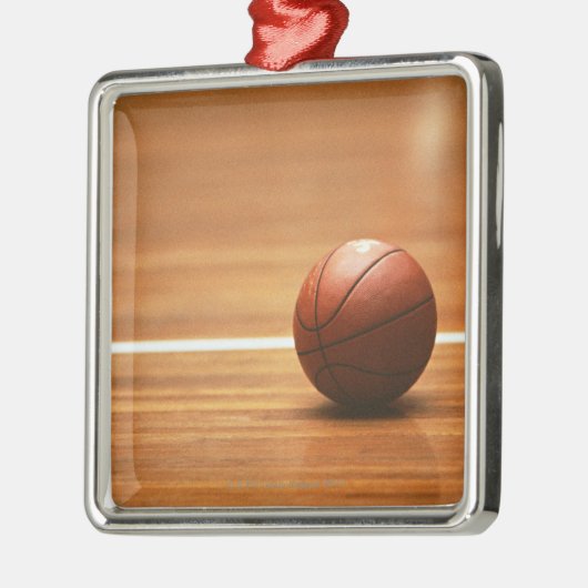 Basketbal Metalen Ornament (Links)